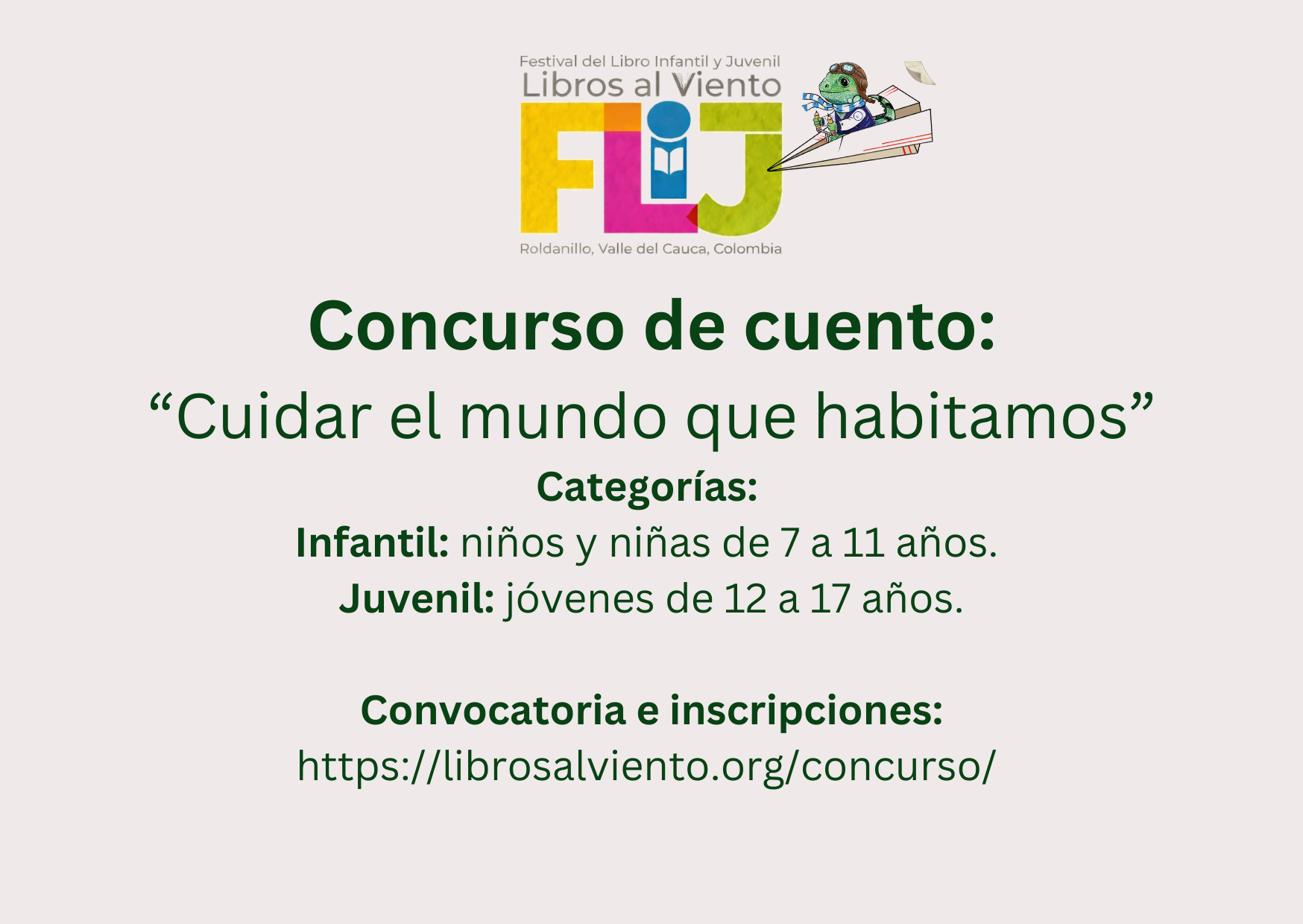Concurso de cuento - Festival del Libro Infantil y Juvenil